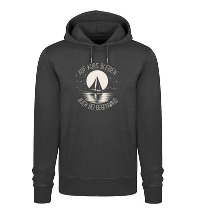 Auf Kurs bleiben! · Unisex Premium Bio Hoodie 2.0-Unisex Premium Bio Hoodie-Black-XS-Mooinzen