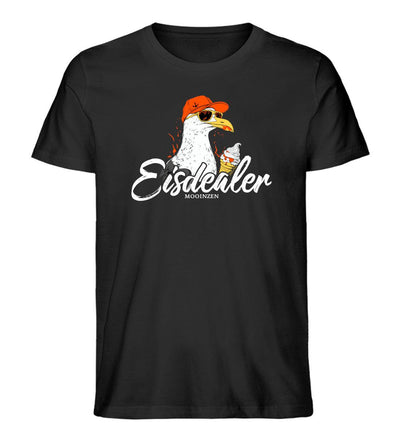 Eisdealer · Herren Premium Bio T-Shirt-Herren Premium Bio T-Shirt-Black-XS-Mooinzen