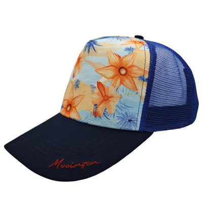 Flower Power · Trucker Cap-Trucker Cap-Blue-One size-Mooinzen