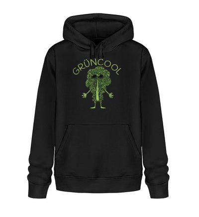 Grüncool · Unisex Bio Hoodie-Unisex Bio Hoodie-Black-XS-Mooinzen