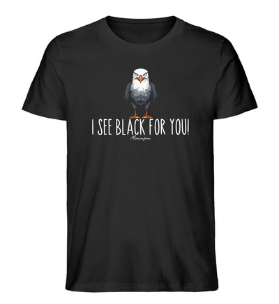 I see black for you · Herren Premium Bio T-Shirt-Herren Premium Bio T-Shirt-Black-XS-Mooinzen