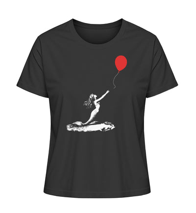 Meerjungfrau Ballon · Damen Premium Bio T-Shirt 2.0-Damen Premium Bio T-Shirt 2.0-Black-XS-Mooinzen