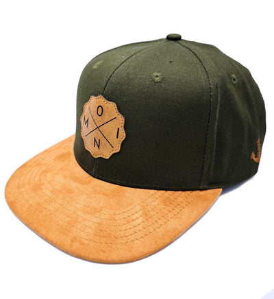 Moin X Treibholz · Snapback-Snapback Cap-green/brown-One size-Mooinzen