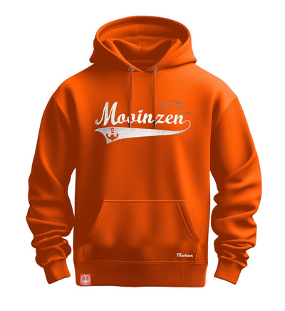 Mooinzen · Unisex Premium Bio Signature Hoodie-Unisex Premium Bio Signature Hoodie-vibrant-orange-S-Mooinzen