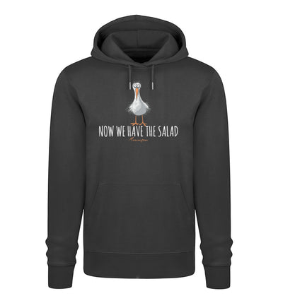 Now we have the Salad · Unisex Premium Bio Hoodie 2.0-Unisex Premium Bio Hoodie-Black-XS-Mooinzen