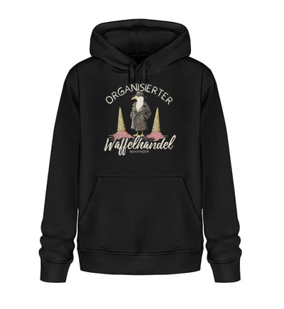 Organisierter Waffelhandel · Unisex Bio Hoodie-Unisex Bio Hoodie-Black-XS-Mooinzen