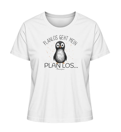 Planlos geht mein Plan los · Damen Premium Bio T-Shirt 2.0-Damen Premium Bio T-Shirt 2.0-White-XS-Mooinzen